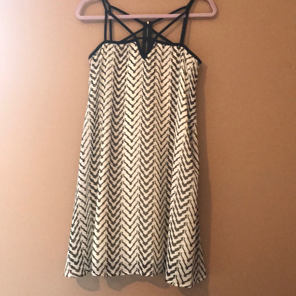 Black and White Dress